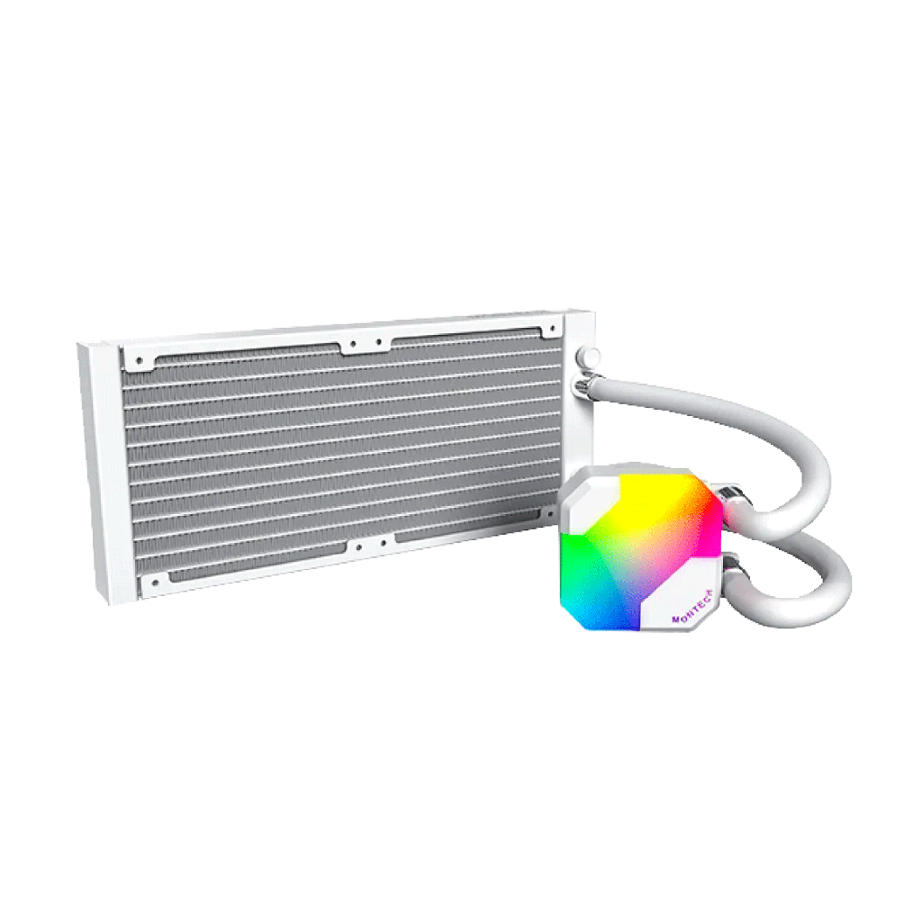 Montech Hyper Flow ARGB 240 CPU Liquid Cooler White