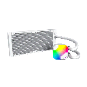 Montech Hyper Flow ARGB 240 CPU Liquid Cooler White