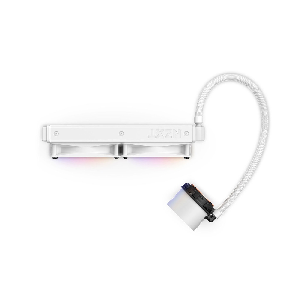 NZXT Kraken 240 RGB 240mm Liquid CPU Cooler with LCD Display - White