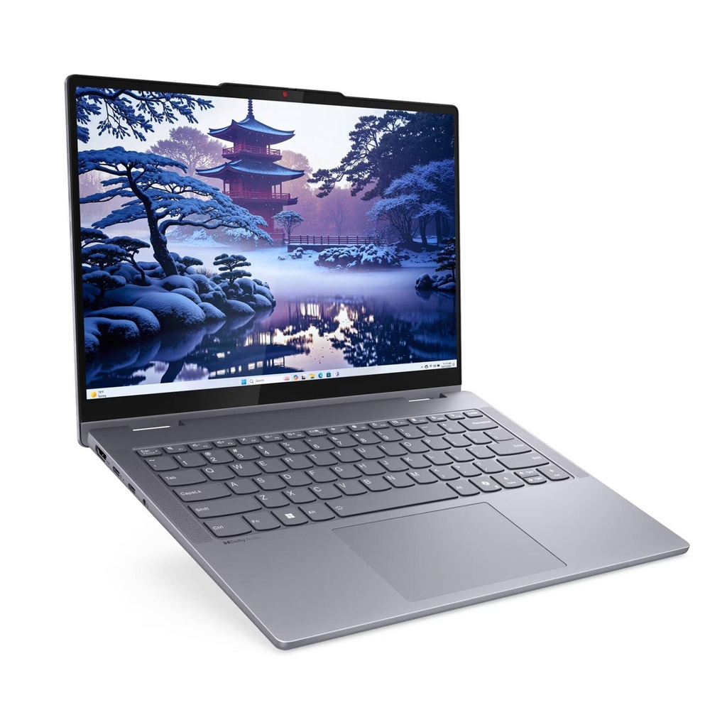 Lenovo IdeaPad 5 2-in-1 14IAL10 TouchScreen Laptop, Intel Core Ultra 5 255U Processor, 8GB RAM, 512GB SSD NVMe, Integrated Intel Graphics, 14" WUXGA IPS Touch Display, Backlit Keyboard, Windows 11 Home, Luna Grey | 83KR0047US