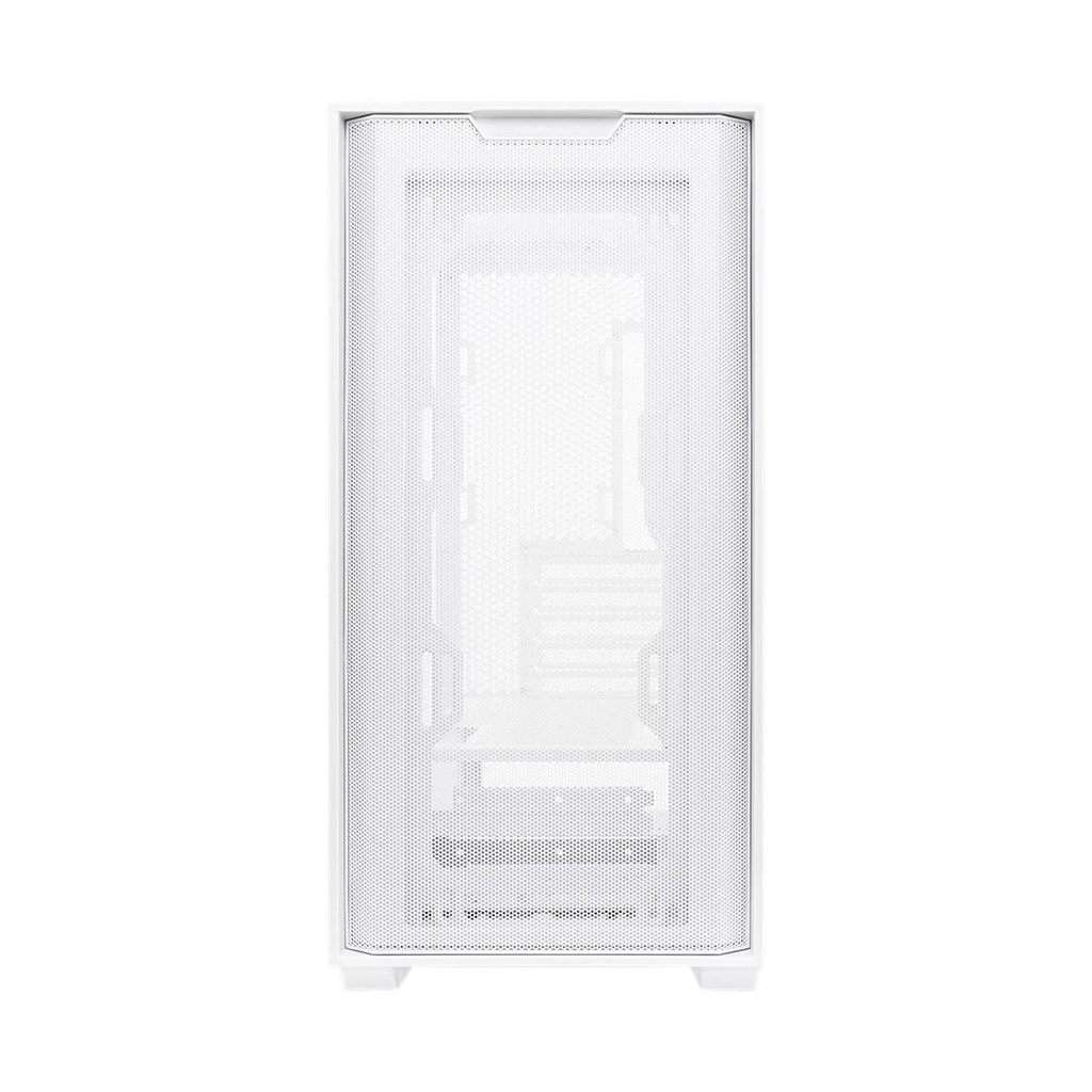 Asus A21 Micro ATX Tempered Glass Side Panel Case Without Fan - White