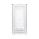 Asus A21 Micro ATX Tempered Glass Side Panel Case Without Fan - White