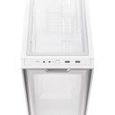 Asus A21 Micro ATX Tempered Glass Side Panel Case Without Fan - White