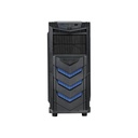 RaidMax Vortex V4 ATX Mid Tower Steel Plastic Gaming Case - Black