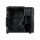 RaidMax Vortex V4 ATX Mid Tower Steel Plastic Gaming Case - Black