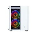 Corsair 280X Crystal Series RGB Tempered Glass Micro ATX Case - White