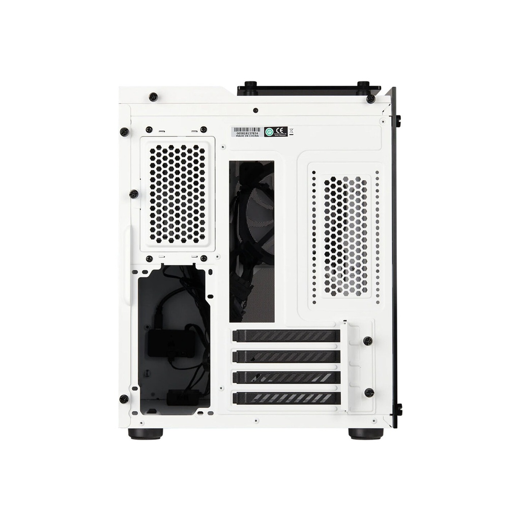 Corsair 280X Crystal Series RGB Tempered Glass Micro ATX Case - White