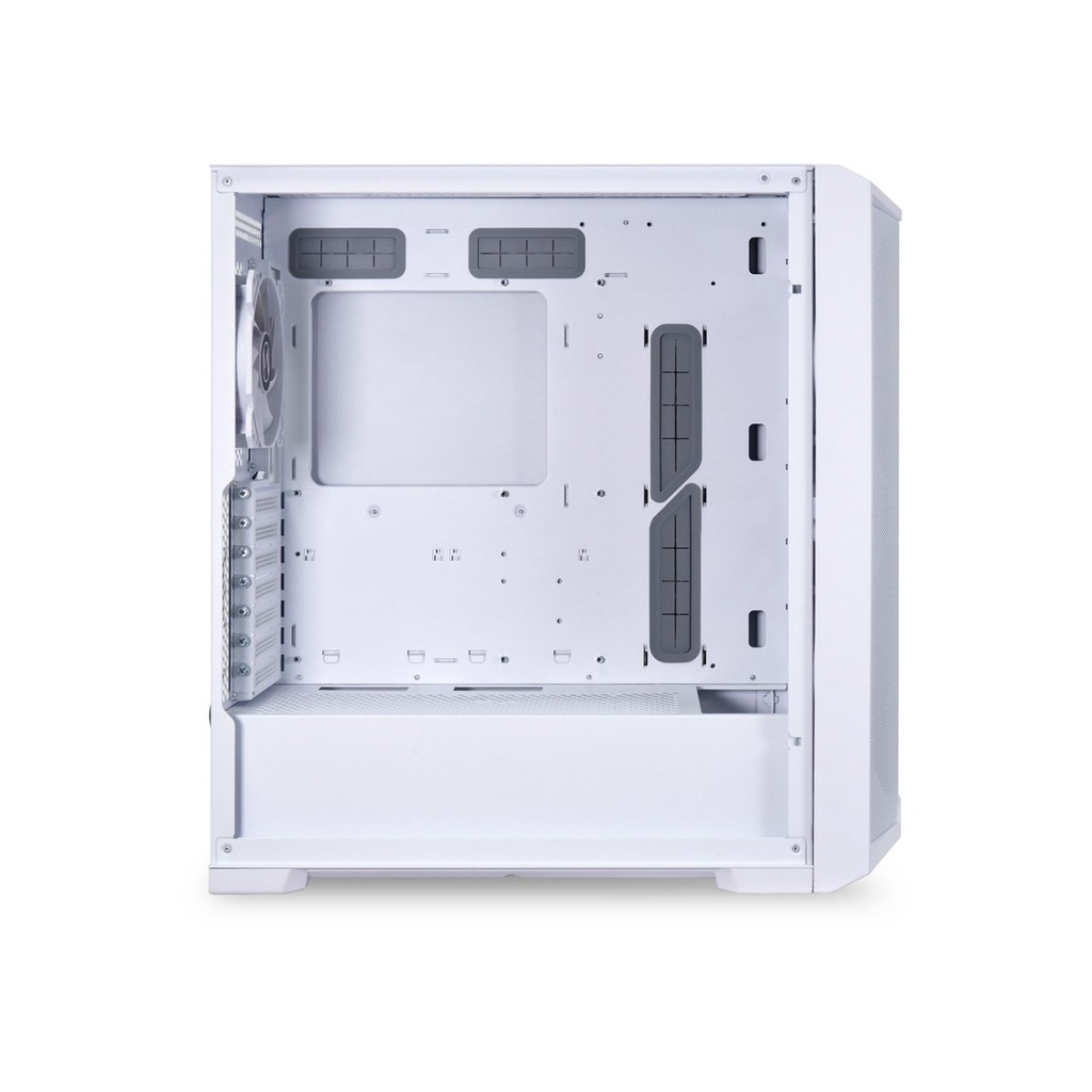 LIAN LI Lancool 215 Mesh Front Panel Tempered Glass Side Panel Case with 2 ARGB Fan + 1 Rear Fan