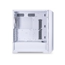 LIAN LI Lancool 215 Mesh Front Panel Tempered Glass Side Panel Case with 2 ARGB Fan + 1 Rear Fan