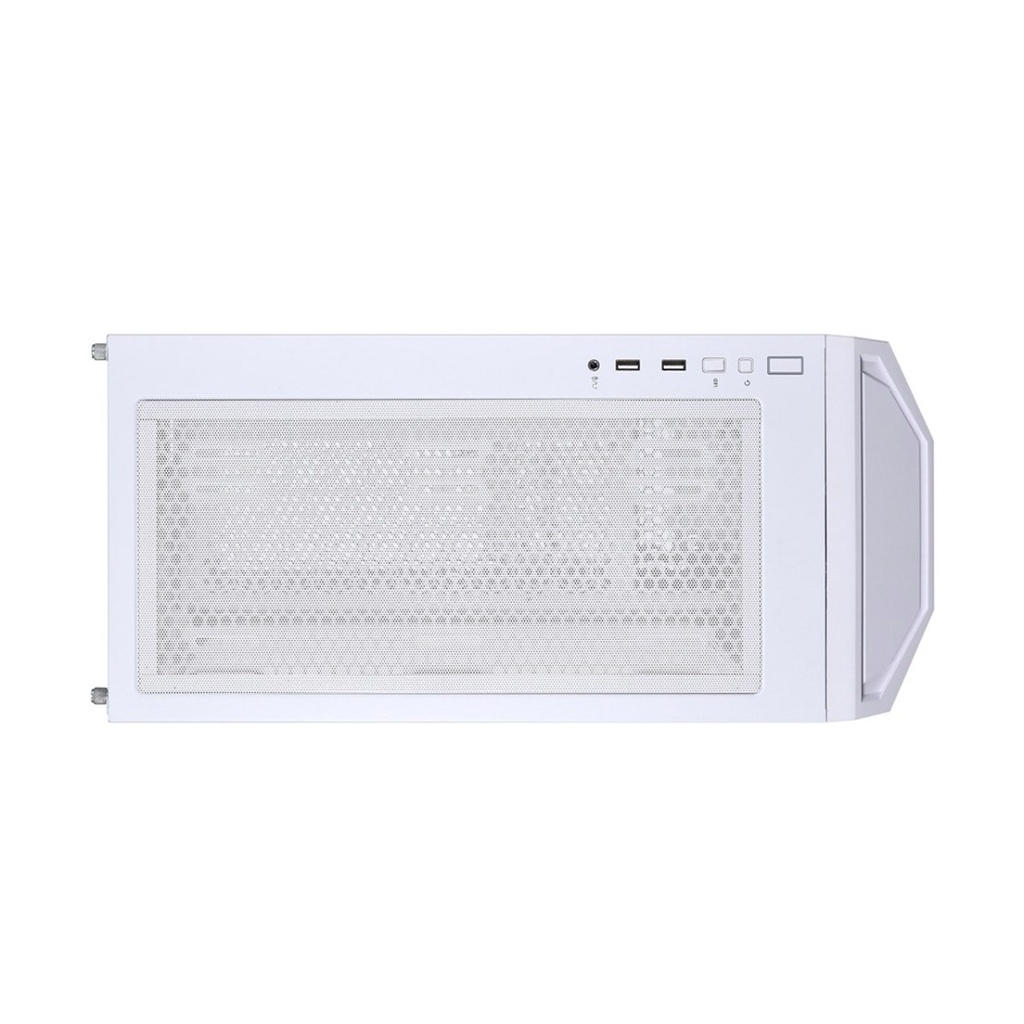 LIAN LI Lancool 215 Mesh Front Panel Tempered Glass Side Panel Case with 2 ARGB Fan + 1 Rear Fan