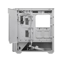 Cougar MX600 Mid Tower Tempered Glass Side Panel Case with 4 RGB Fans - White