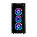 Corsair Obsidian Series 500D RGB SE Mid Tower Case Premium Tempered Glass and Aluminum LL120 Fans -Black