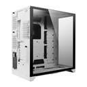 LIAN LI O11 Dynamic XL ROG Certified Tempered Glass Side & Front Panel + RGB Lighting Front Panel Case - White