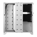 LIAN LI O11 Dynamic XL ROG Certified Tempered Glass Side & Front Panel + RGB Lighting Front Panel Case - White