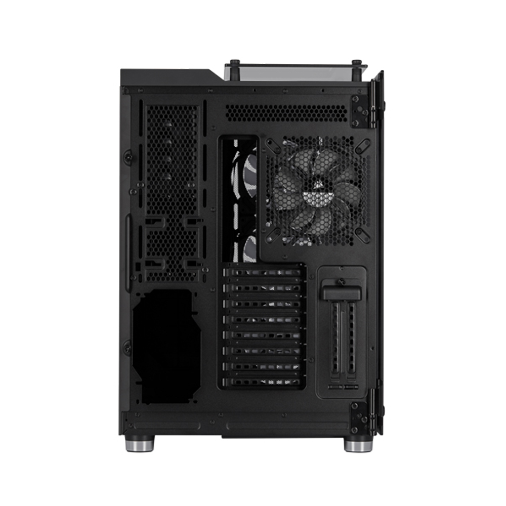 Corsair Crystal Series 680X RGB Airflow ATX Mid-Tower 3 Side Tempered Glass Panel Case with 4 RGB Fans - Black