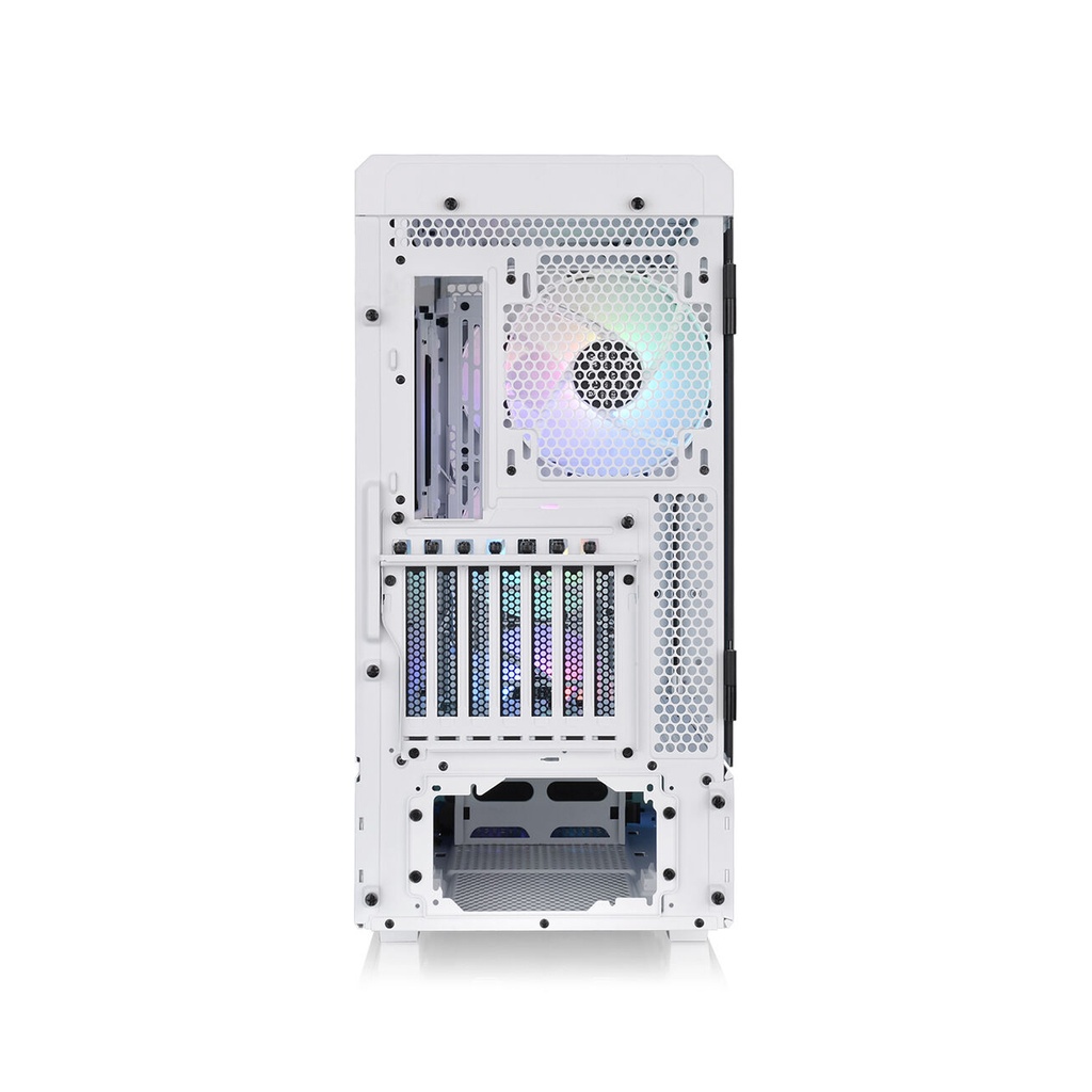 Thermaltake Ceres 500 TG ATX Mid Tower Tempered Glass Side Panel Case With 4 ARGB Fans - Snow White