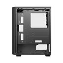 Sharx Striker Mid Tower Two Panel Front & Left Side Tempered Glass Case with 4 RGB Fans - Black