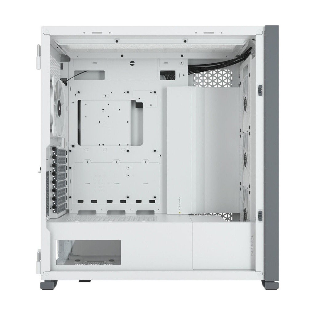 Corsair iCUE 7000X RGB Tempered Glass With 3 RGB & 1 Rear Fans Full-Tower ATX PC Case - White