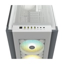 Corsair iCUE 7000X RGB Tempered Glass With 3 RGB & 1 Rear Fans Full-Tower ATX PC Case - White