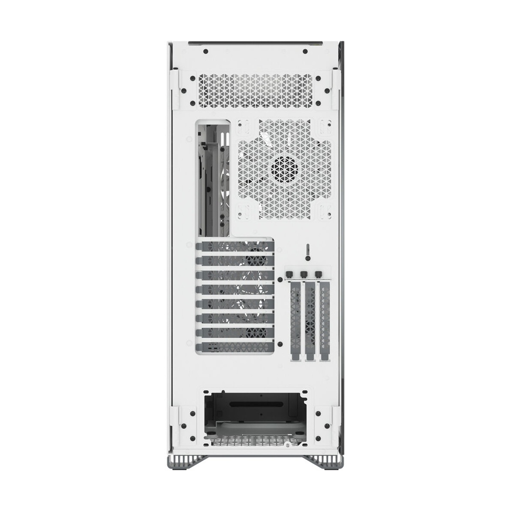Corsair iCUE 7000X RGB Tempered Glass With 3 RGB & 1 Rear Fans Full-Tower ATX PC Case - White