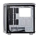 XPG BATTLECRUISER Super Mid-Tower 4-Side Tempered Glass Case with 4 RGB Fans - White