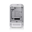 Thermaltake The Tower 300 Micro Tower tempered glass panels on the front and two perforated panels on each side With 2 Fan - White