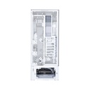 LIAN LI Sup01 Mid-Tower Tempered Glass Side Panel Case - White (No Fans Included)