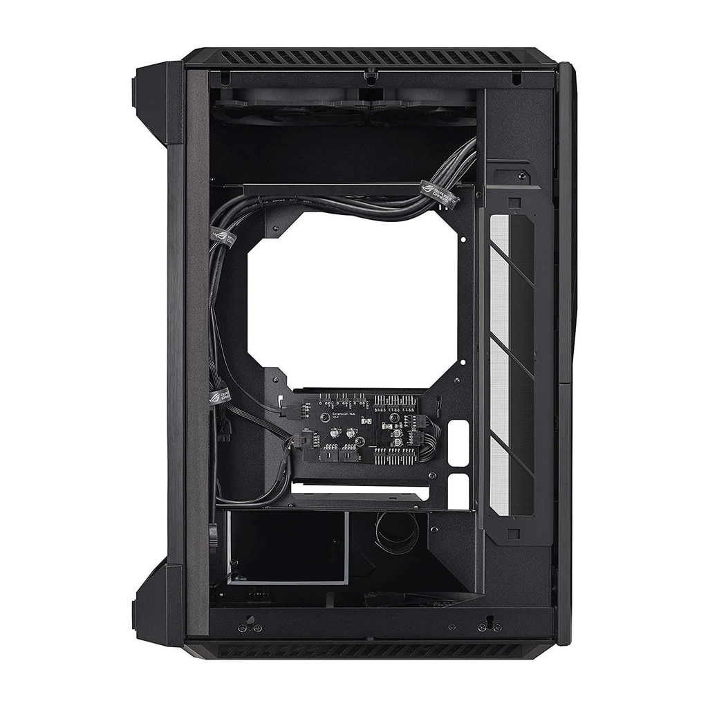 Asus Rog Z11 Mini-ITX Aluminum Steel Tempered Glass ABS Plastic Case - Black