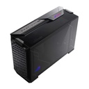 Asus Rog Z11 Mini-ITX Aluminum Steel Tempered Glass ABS Plastic Case - Black