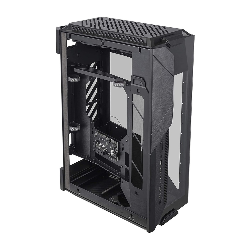 Asus Rog Z11 Mini-ITX Aluminum Steel Tempered Glass ABS Plastic Case - Black