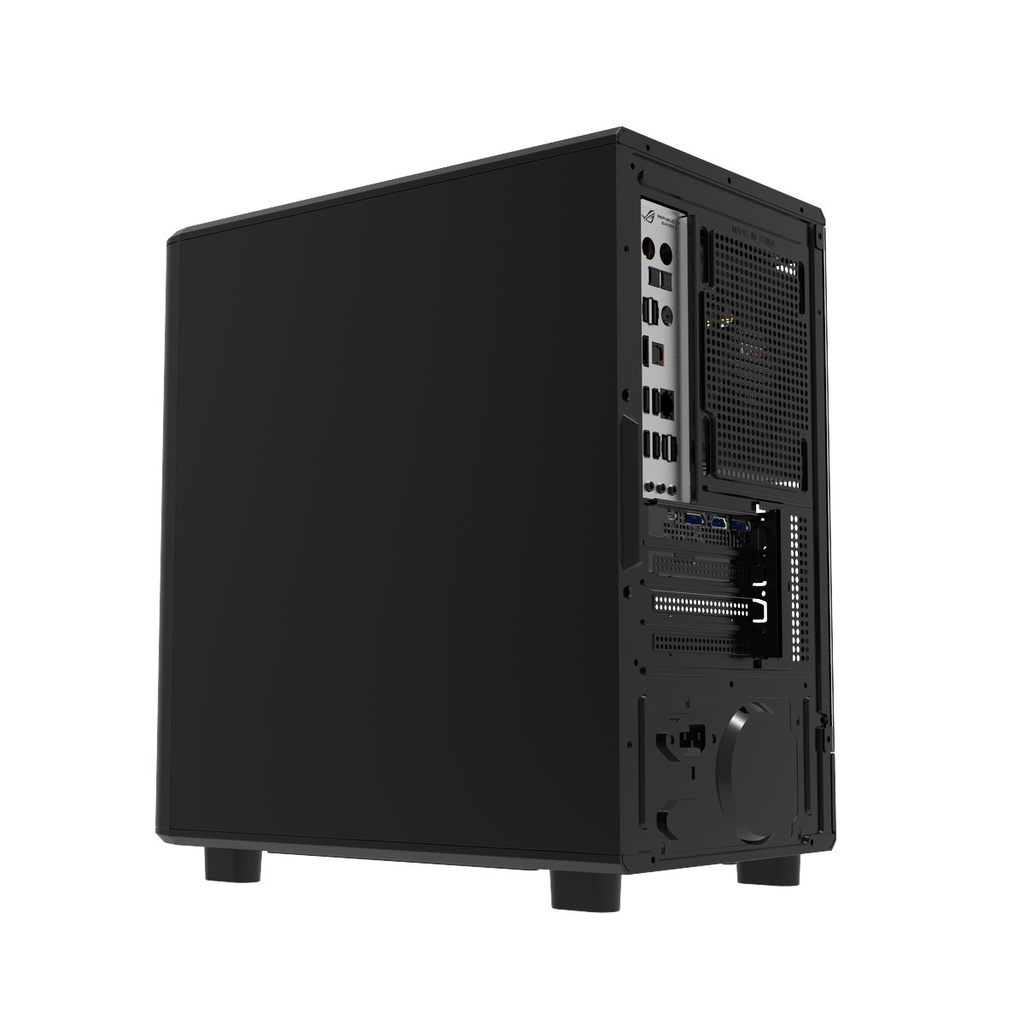 Darkflash DB330M M-ATX Fornt & Left Side Tempered Glass Panel Case With 3 ARGB Fans - Black