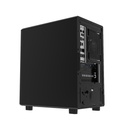 Darkflash DB330M M-ATX Fornt & Left Side Tempered Glass Panel Case With 3 ARGB Fans - Black
