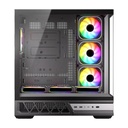 Twisted Minds Dominator Series ATX Mid Tower Gaming Case - Black (7 ARGB Fans Included)