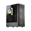 Twisted Minds Phantom II Series ATX Mid Tower Gaming Case - Black (4 ARGB Fans Included)