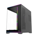 Twisted Minds Rampage Series ATX Mid Tower Gaming Case - Black (7 ARGB Fans Included)