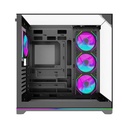 Twisted Minds Elite Series ATX Mid Tower Gaming Case - Black (4 ARGB Fans Included)