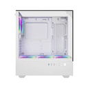 Twisted Minds Fury Series ATX Mid Tower Gaming Case - White (4 ARGB Fans Included)