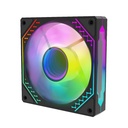 Twisted Minds Fury Series ATX Mid Tower Gaming Case - Black (4 ARGB Fans Included)