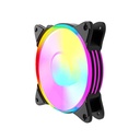 Twisted Minds Nova Series ATX Mid Tower Gaming Case - Black (4 ARGB Fans Included)