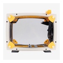 InWin Case Monsters E Animal Series Mini-ITX Computer Case 3x ASL120 Fan Tempered Glass SECC ABS Materials GPU Support, Finnie Design