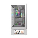 Darkflash DS950V ATX PC Case with 6 ARGB fans - White