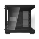 Darkflash D275M M-ATX Tempered Glass Gaming PC Case with 3 Pre-Installed ARGB Fans - Black