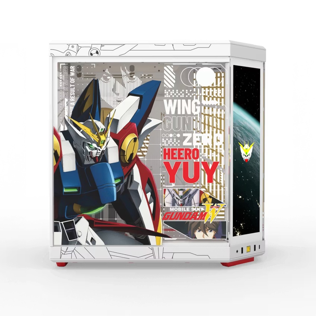 HYTE Y70 TOUCH INFINITE - 14.5 Inch lntegrated IPS Touchscreen ATX Case - Gundam Wing