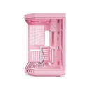 HYTE Y70 Mid Tower Two Panel Front & Left Side Tempered Glass Case without Fan - Strawberry Mlik