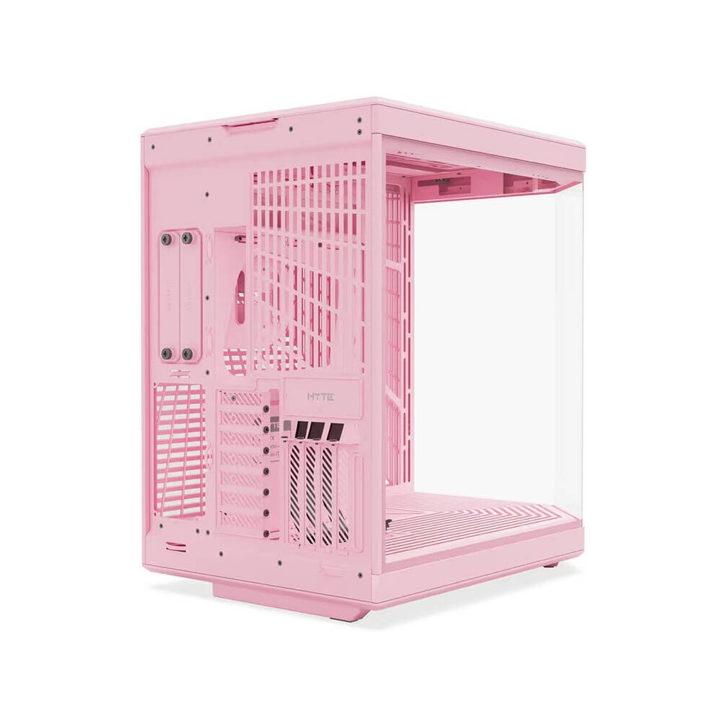 HYTE Y70 Mid Tower Two Panel Front & Left Side Tempered Glass Case without Fan - Strawberry Mlik