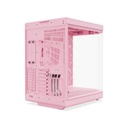 HYTE Y70 Mid Tower Two Panel Front & Left Side Tempered Glass Case without Fan - Strawberry Mlik