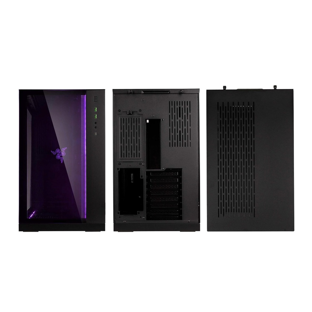 LIAN LI O11 Dynamic Razer Edition Mid Tower Gaming Case - Black