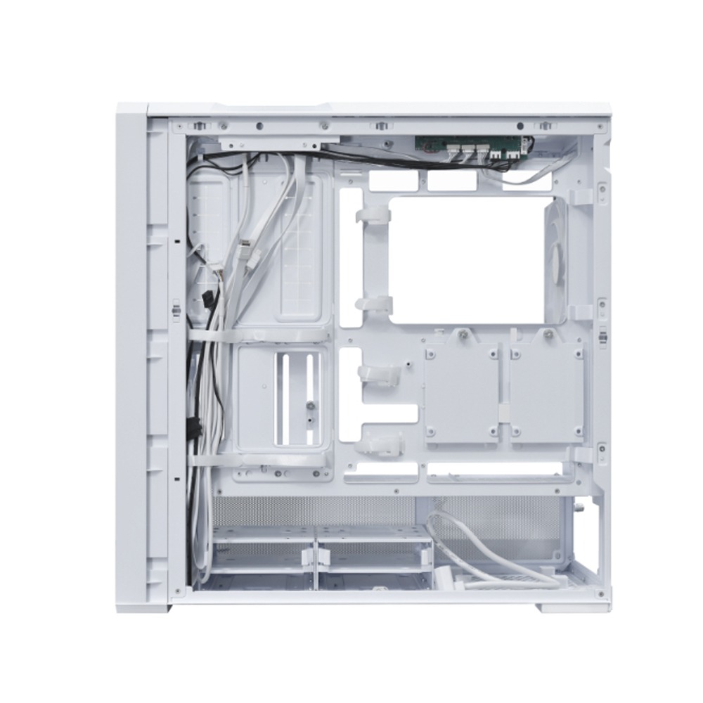 LIAN LI Lancool 217 INF Mid Tower ATX Gaming Case - White (3 Fans Included)