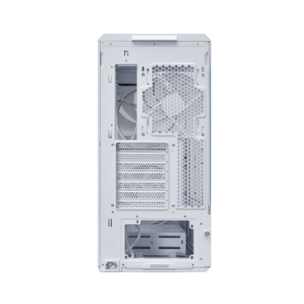 LIAN LI Lancool 217 INF Mid Tower ATX Gaming Case - White (3 Fans Included)
