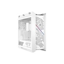 Asus Rog Strix Helios II GX601S EATX Mid-Tower Aluminum Frame Fornt & Left Side Tempered Glass Panel Case - White